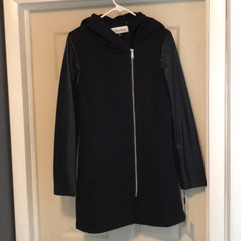 Calvin Klein sweatshirt coat